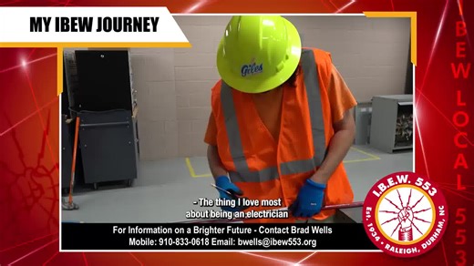 From dead-end jobs to making a difference: Jobe Hudson's journey as an electrical apprentice with @IBEW shows how skilled trades can transform lives. Helping build medical facilities that save lives - now that's meaningful work! 💡🔌 #TradeSkills #CareerGrowth | IBEW LOCAL 553