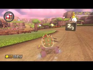 N64 Yoshi Valley - 2:00.995 - よっしー (Mario Kart 8 World Record)