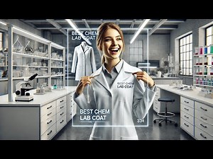 🧪 VOGRYE Professional Lab Coat | Best Chem Lab Coat 🔬
