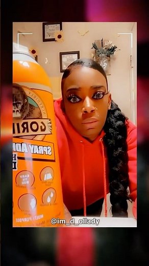 Hairspray Ki Jagah Gorilla Glue Lagaya #shorts