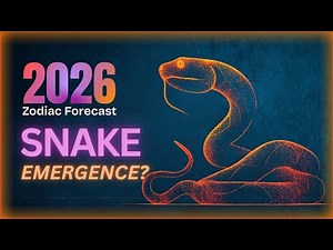 Snake 2026 🐍 – The Year Power Finds You? ✨ Zodiac Forecast #astrology2026 #snake