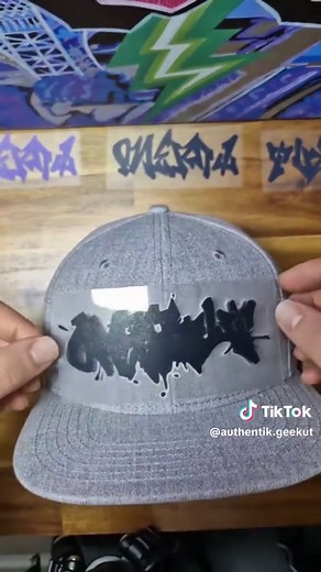 Personnalisation de casquettes en 3D - AuthentikGeekut