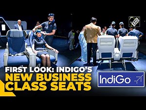 IndiGo launches business class service: First look of Airlines’ Business class seats