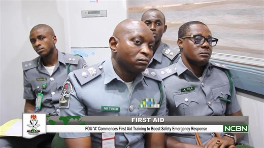18K views · 2.1K reactions | FOU ‘A’ Commences First Aid Training to Boost Safety Emergency Response | Nigeria Customs Service | Facebook