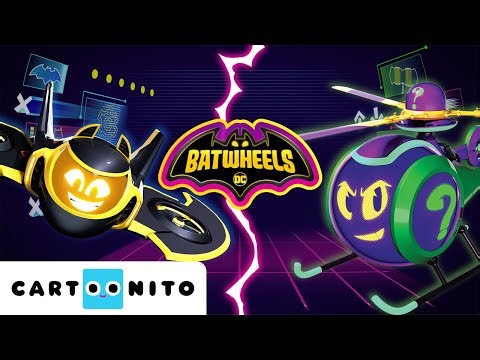 Batwing vs Quizz: Awesome Moments | Batwheels | Cartoonito