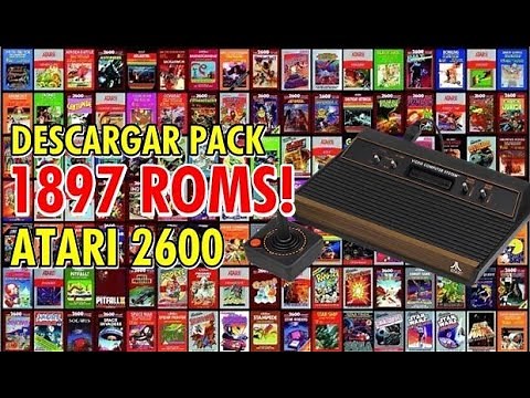 ATARI 2600 ( ROMS CON MAS DE 1900 + EMULADOR)