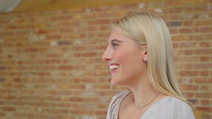 Side View Young Woman Standing By Stock Footage Video (100% Royalty-free) 1081836293 | Shutterstock