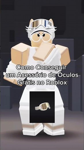 Como Conseguir um Acessório de Óculos Grátis no Roblox #roblox #gameplay #robloxedits #trending