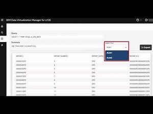 IBM® Data Virtualization Manager for z/OS®