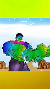Hulk Color Change😲#shorts #hulk #animation #funny | ASM