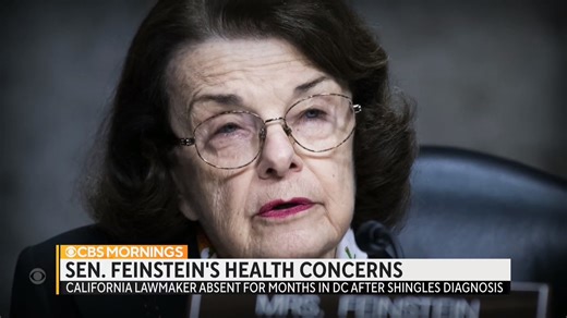 3.6K views · 51 reactions | Sen. Dianne Feinstein is a pivotal vote in a narrowly-divided Senate. The 89-year-old has missed two months of votes as she recovers from shingles, prompting some of her fellow Democrats to urge her to step down ahead of the 2024 election. https://cbsn.ws/3myREE0 | CBS Mornings | Facebook