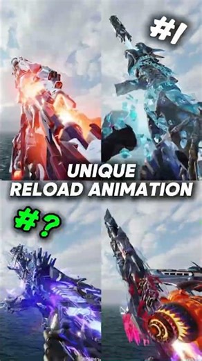 Unique Weapon Reload animations in CODM