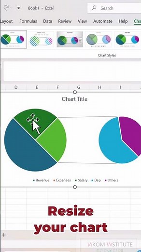 Pie of Pie chart in excel
