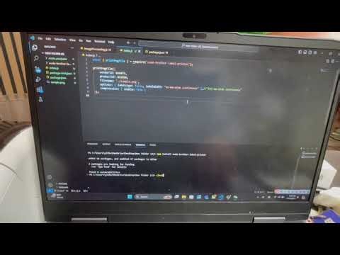 node-brother-label-printer node library demo