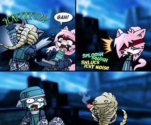 Face Full of Alien Wing-Wong - TV Tropes