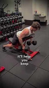 Grow Your Back with the Chest Supported Dumbbell Row