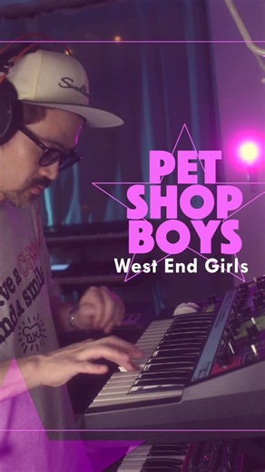 West End Girls - Pet Shop Boys (moog grandmother Synth Bass)
