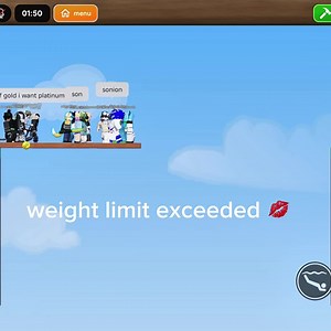 ONE PERSON AT A TIME LMFAOOOO #safetynotrequired #roblox #weightlimitexceeded #floptropica