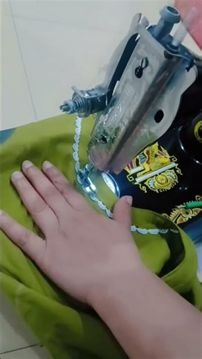 Beautiful Nick design with lace Stitching work 😍