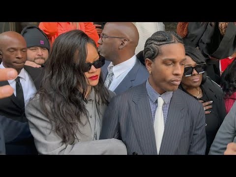 Rihanna Leaves Los Angeles Following Shooting At Her Home