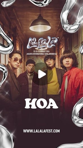 LaLaLa on Instagram: "South Korean musical group, HOA, is ready to set the #LaLaLa2024 stage with their Indie Rock influence. Best known for their “THE BEATLES” cover on social media, HOA’s tight-knit harmonies and seamless transitions between mellow, pensive ballads, and high-octane anthems showcase their talent as musicians. Catch their debut at #LaLaLa2024!"