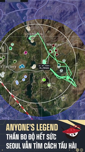 🏆 Bo độ nhưng vẫn phải để lại dấu ấn bằng cách lượn xe quanh map