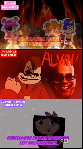 Fnf I'm Alvin v2 torrent & Corrosion V3(V2.5) anniversary hijacked #aethos #fnf