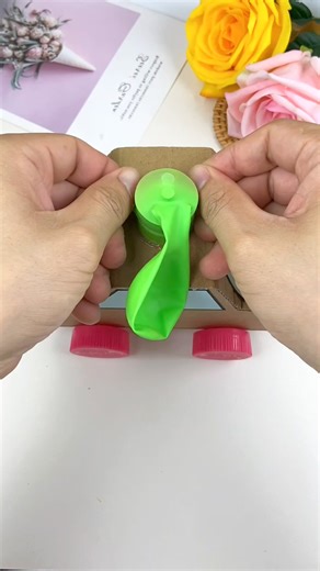 49K views · 282 reactions | **Title:** "DIY Push Car from a Cardboard Box: Turn Trash into Treasure for Your Child's Joy!" **Hashtags:** #ParentChildHandicraft #ChildHandicraft #HandmadeDIY #HomemadeToy #CreativeCrafts #UpcyclingCrafts | paper craft ideas | Facebook