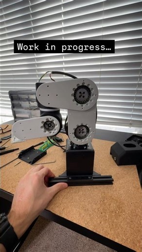 Robot Arm assembly in progress