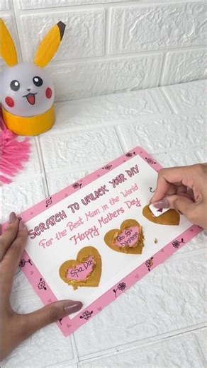 DIY Scratch-Off Mother’s Day Card 🌸 | Unlock Her Best Day!