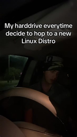 #linux #distro #larp #harddrive #opsec | linux