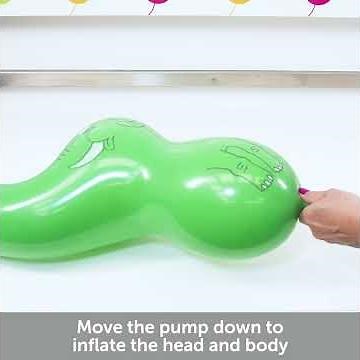 How do I inflate an elephant shaped balloon? - Gemar Tutorial
