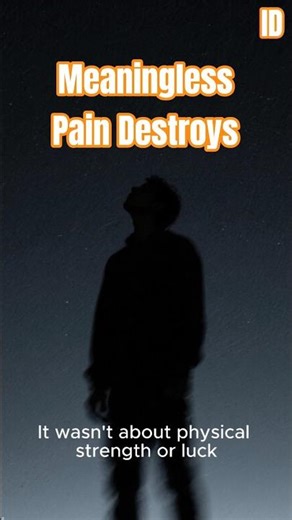 Suffering Without Meaning Breaks You | #foryou #suffering #psychology