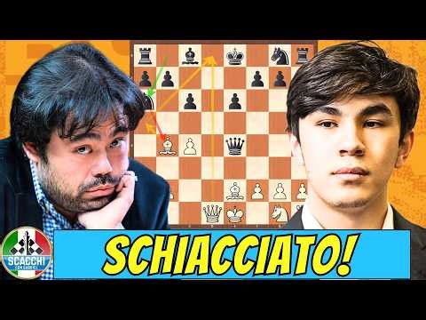 Surprised in the Opening and Then Crushed! Incredible Nakamura vs. Sindarov