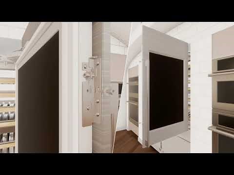 Monogram 30" Wine Sommelier, Glass & Solid Door Refrigerator for Single or Dual Installation