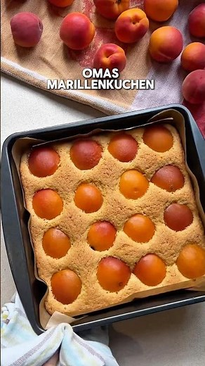 Grandma's apricot cake – moist, easy & quick! 🍑