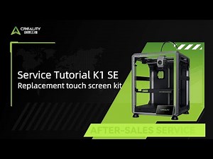 Service Tutorial K1 SE Replacement touch screen kit