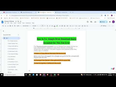 How To Fix Google Drive Download Quota Exceeded For This File Error
