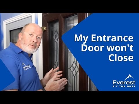 My uPVC Front Door Won't Close (what do I do?)