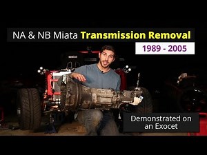 How To Swap MX5 Miata Transmission 1989 - 2005 NA NB