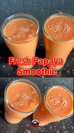 Fresh Papaya Smoothie Fresh Papaya Smoothie Recipe | Healthy and Refreshing Drinks | Papaya Smoothies | Papaya Juice #papayajuice#papayajuicerecipe#papayasmoothie#papayasmoothglow#papayasmoothierecipe#papayasmoothi