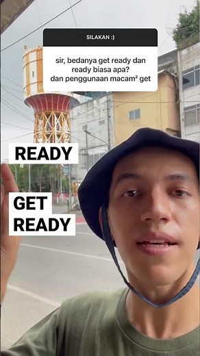 READY vs GET READY - what's the difference? #learnenglish #english