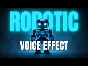 Normal Voice to Robotic Voice Version 1🤖 | Before & After (DaVinci Resolve)