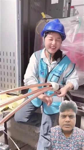 End Termination of Cable.Electrical Maintenance job.