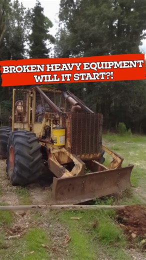 Will It Start? Broken Heavy Equipment | HF Outdoors