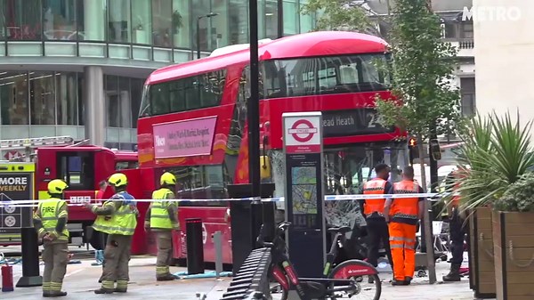 'Several people injured' after bus crash near London Victoria station