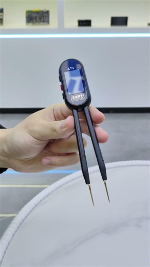 Magnetic Tweezers? LT1 LCR Tweezers 🔥#alientek #shorts