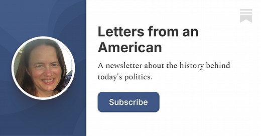 Letters from an American  | Heather Cox Richardson | Substack