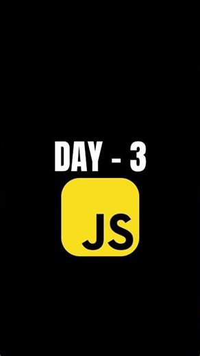 Day 3of Learning JavaScript #coding #coded
