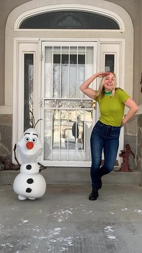 Creating Olaf from Frozen 2 - @dave.xp Art